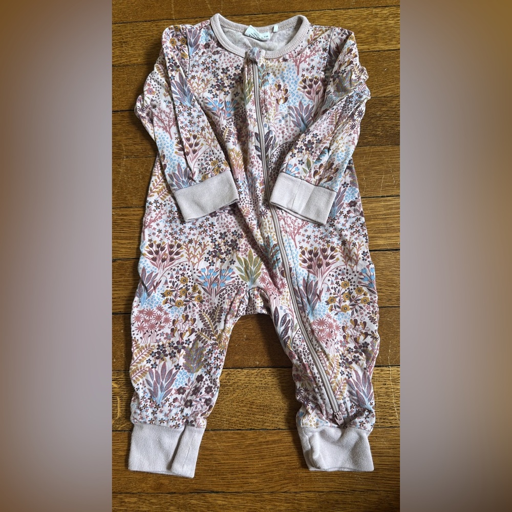 City Mouse Floral One Piece, 3-6M